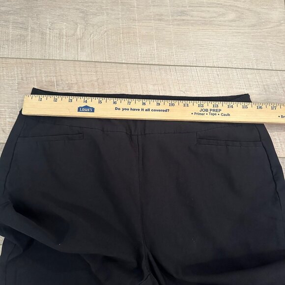 CHICOS WOMENS BLACK 2P US 12P PULL ON PANTS - Picture 4 of 7